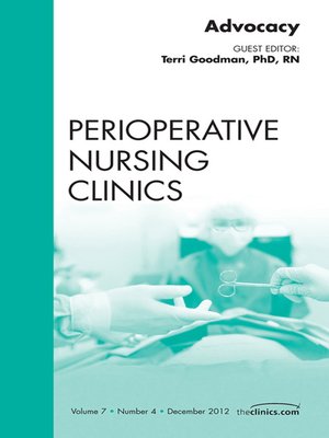cover image of Advocacy, an Issue of Perioperative Nursing Clinics